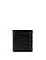 Black Croco Effect Bifold Wallet